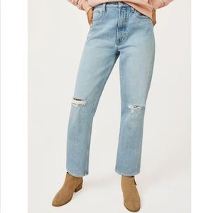 Free Assembly The Original 90's straight, light wash, size 2